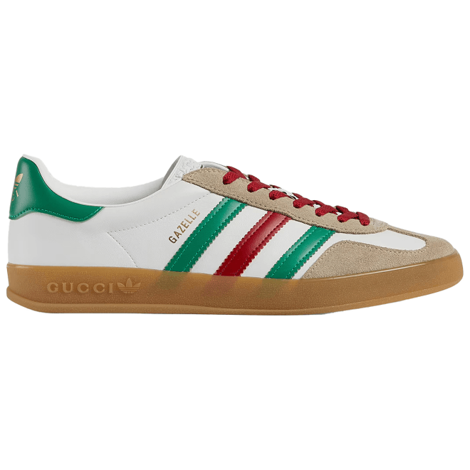 adidas x Gucci Gazelle White Green Red 726487 AAA43 9547