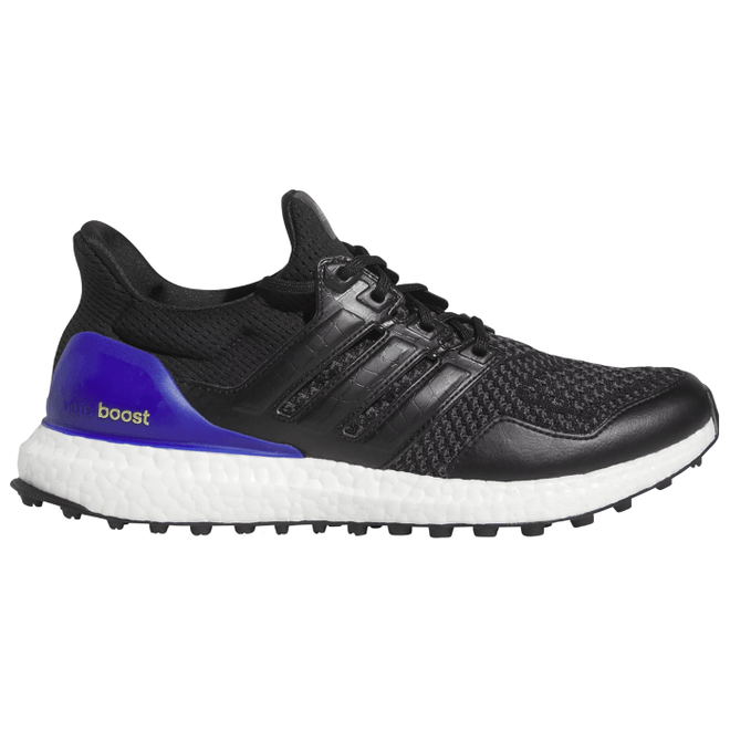 adidas Ultra Boost Spikeless Golf Core Black Lucid Blue GV6919