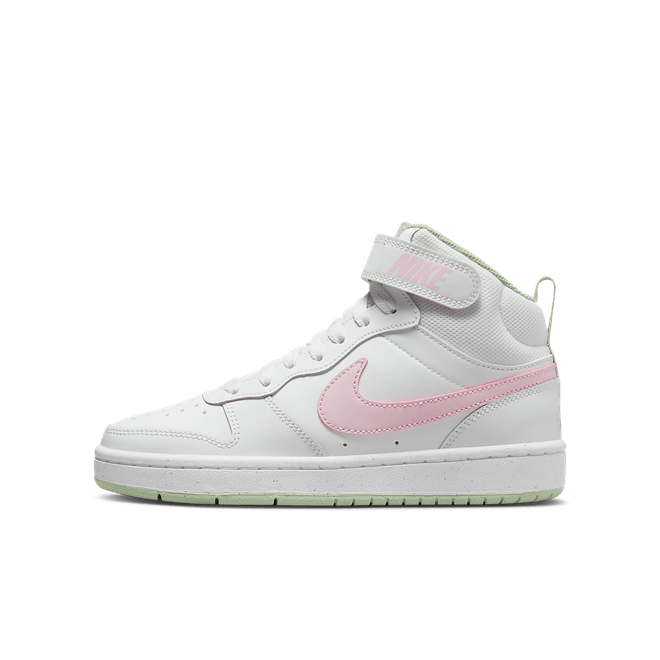 Nike Court Borough Mid 2 GS 'White Pink Foam'