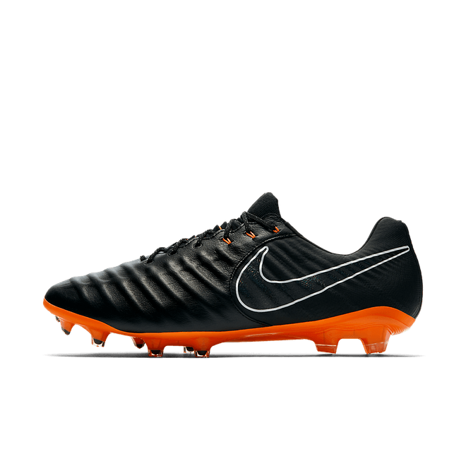 Nike Tiempo Legend 7 Elite FG Black Total Orange AH7238-080