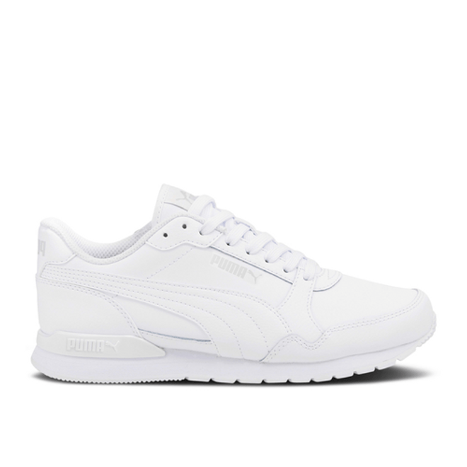 Puma ST Runner v3 Leather Jr 'Triple White'