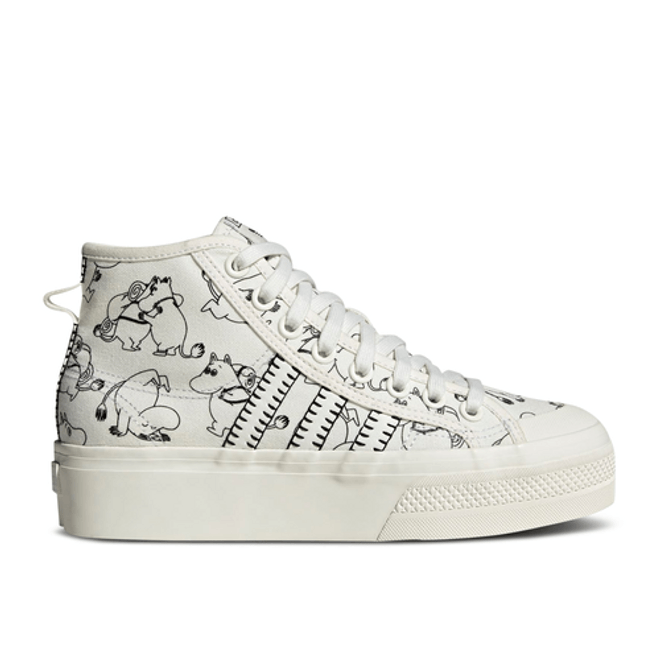 adidas Moomin x Wmns Nizza Platform Mid 'Moominvalley Characters'