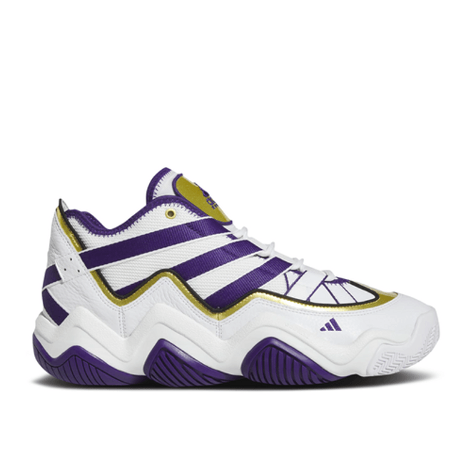 adidas Top Ten 2010 'White Purple Gold'