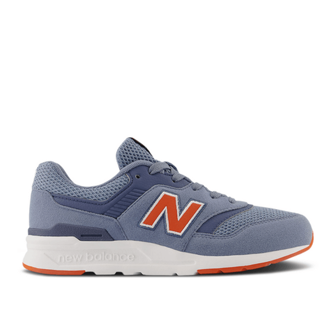 New Balance 997H Big Kid Wide 'Grey Poppy' GR997HRC-W