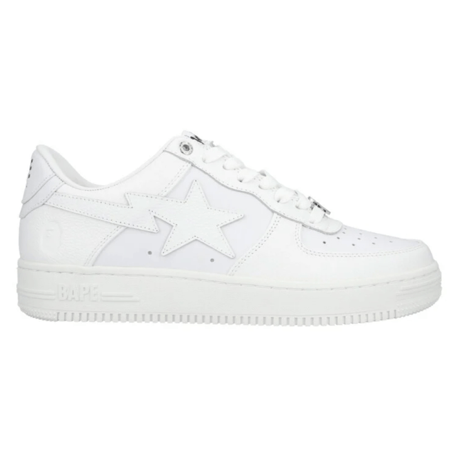 A Bathing Ape Bape Sta Triple White 1J30-291-013/1J30-191-013/001FWJ301013I-WHT