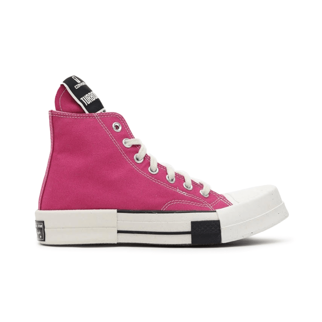 Converse TURBODRK Laceless Chuck Taylor All-Star 70 Hi Rick Owens DRKSHDW Cactus Flower Pink A05685C/DC01CX685 A05R0