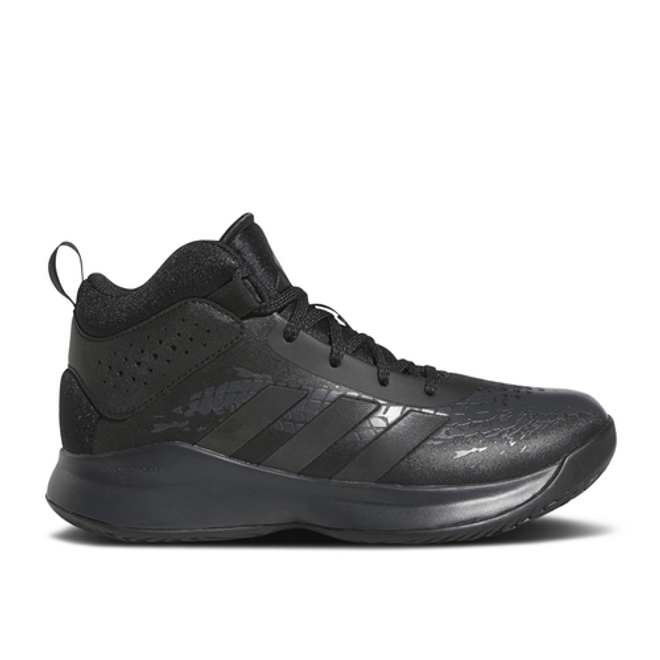 adidas Cross 'Em Up 5 Wide J 'Black Carbon'