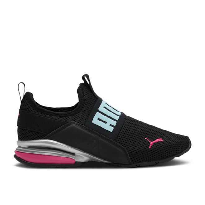 Puma Wmns Axelion Slip-On 'Black Bright Rose'