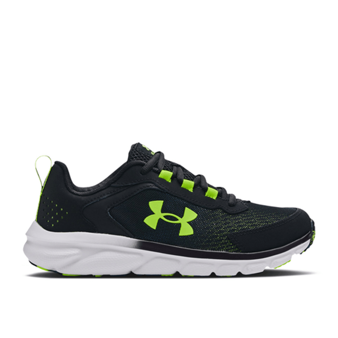 Under Armour Assert 9 GS 'Black Lime' 3024633-006