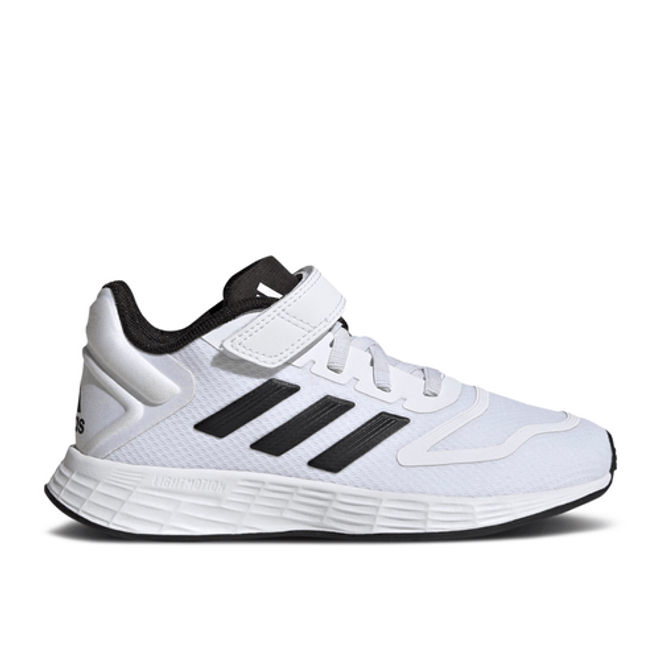 adidas Duramo 10 Little Kid 'White Black' HP5817