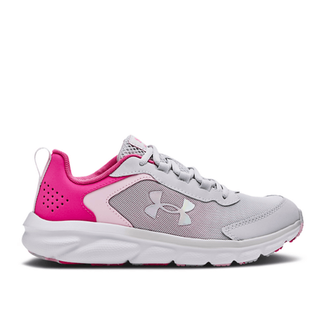 Under Armour Assert 9 GS 'Halo Grey Rebel Pink' 3024634-104