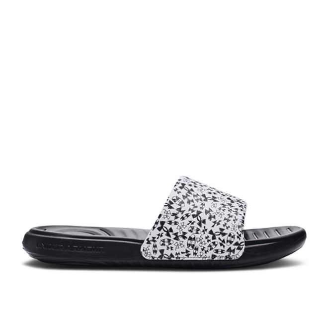 Under Armour Ansa Graphic Slide GS 'Allover Logo Doodles' 3024438-105