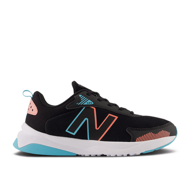 New Balance Dynasoft 545 Big Kid Wide 'Black Grapefruit'