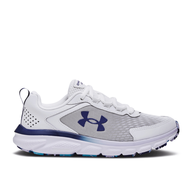 Under Armour Wmns Charged Assert 9 Marble 'White Sonar Blue' 3024853-105