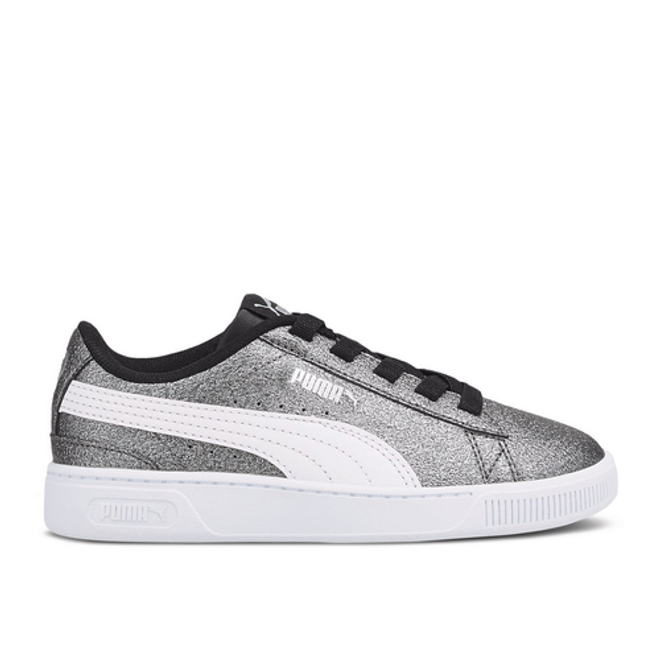 Puma Vikky V3 Little Kid 'Glitz - Black Silver' 384702-01