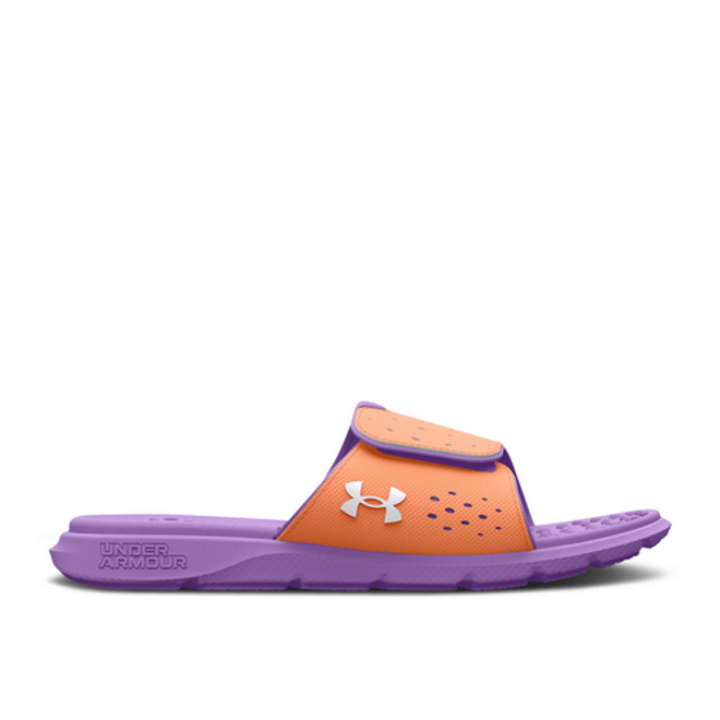 Under Armour Ignite Pro Slide GS 'Orange Tropic Digi Purple' 3026039-800