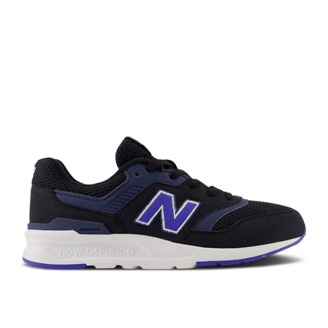 New Balance 997H Big Kid Wide 'Black Marine Blue' GR997HRA-W