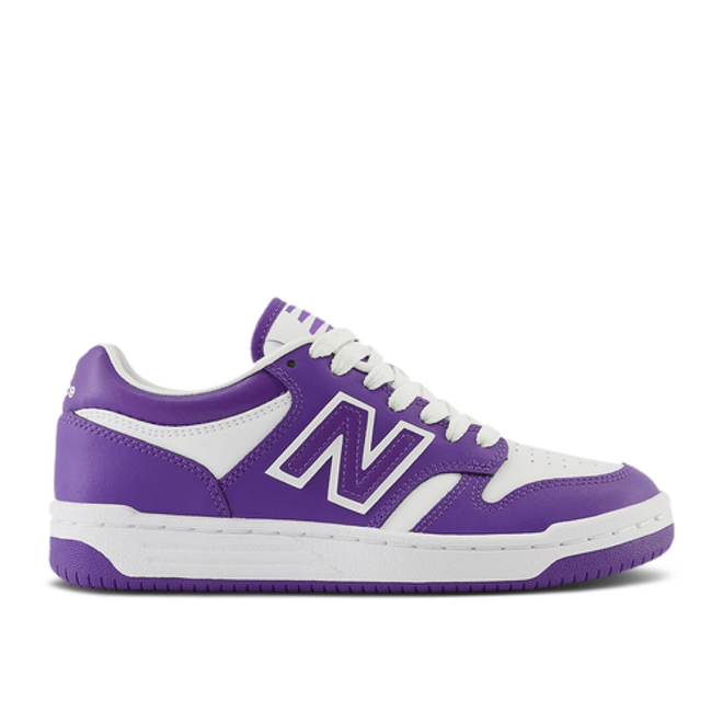 New Balance 480 Big Kid 'Prism Purple White'