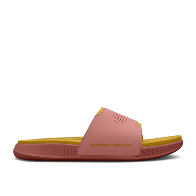 Under Armour Ansa Elevate Slide 'Red Fusion Gilded Yellow' 3025044-602