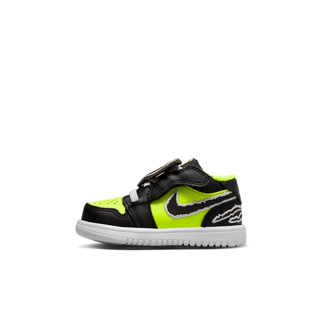 Air Jordan 1 Low Alt SE Black Cat Volt (TD) DX6668-701