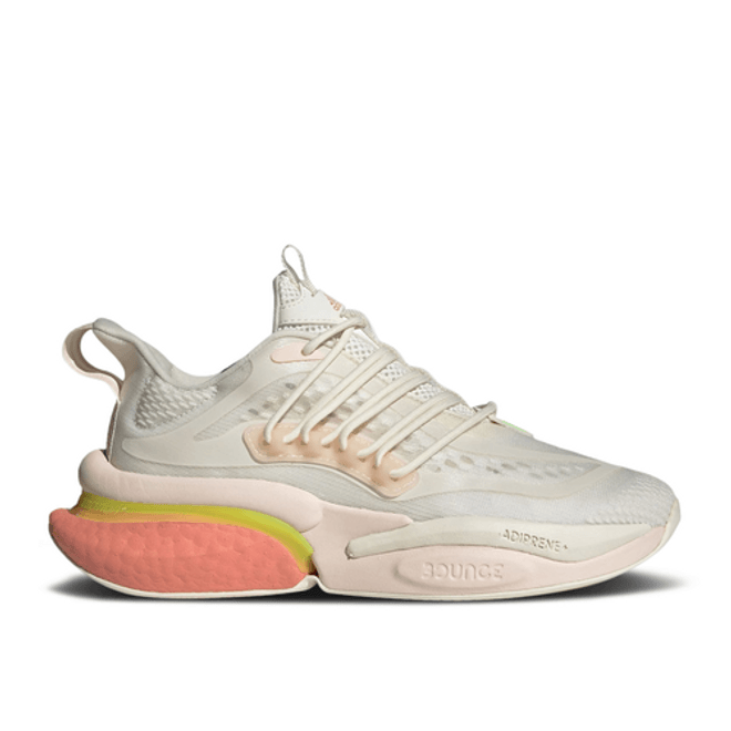 adidas Wmns AlphaBoost V1 'Off White Lucid Lemon'