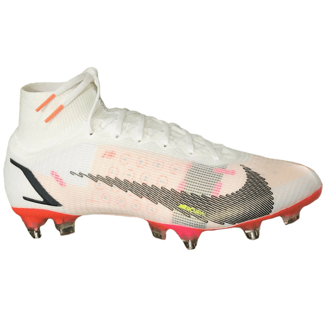 Nike Mercurial Superfly 8 Elite SG-Pro AC White Pink Blast