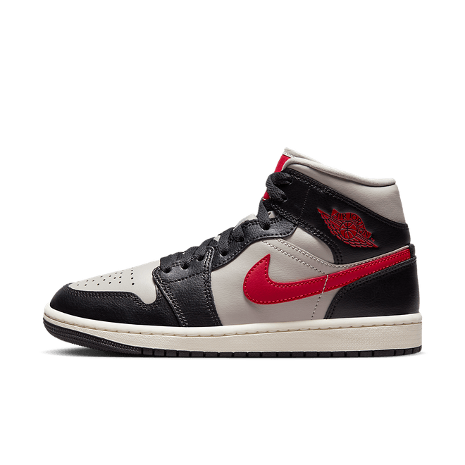 Air Jordan 1 Mid WMNS 'Black College Grey' BQ6472-060