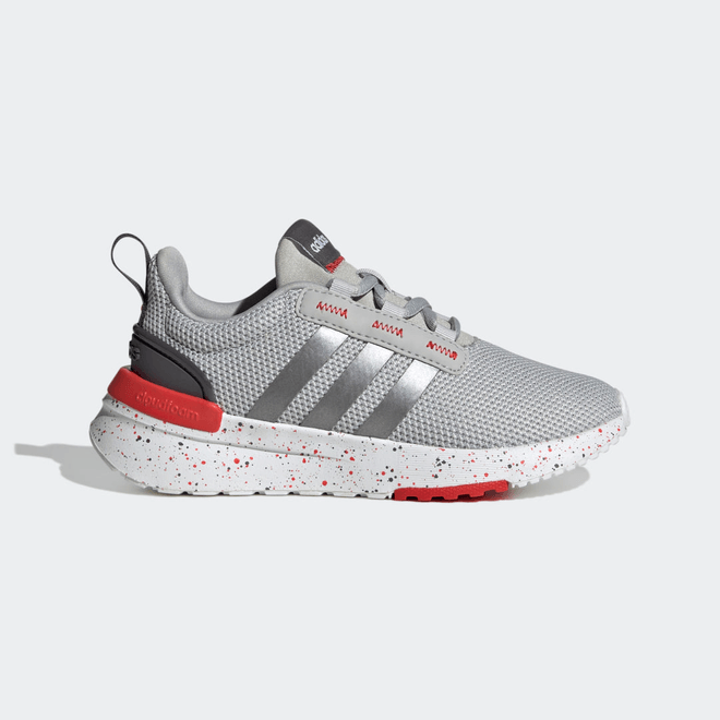 adidas Racer TR21 Big Kid 'Grey Red Speckled' HP6171