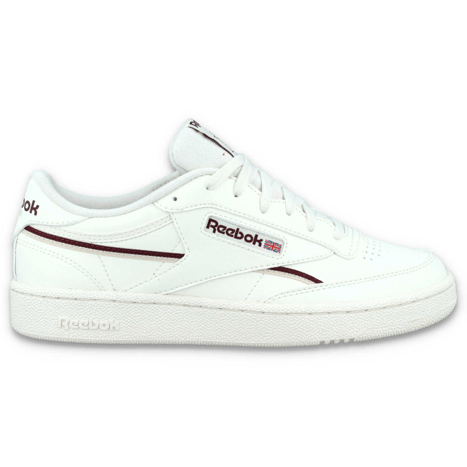 Reebok Club C 85 Vegan 'Chalk White Maroon' 100033004