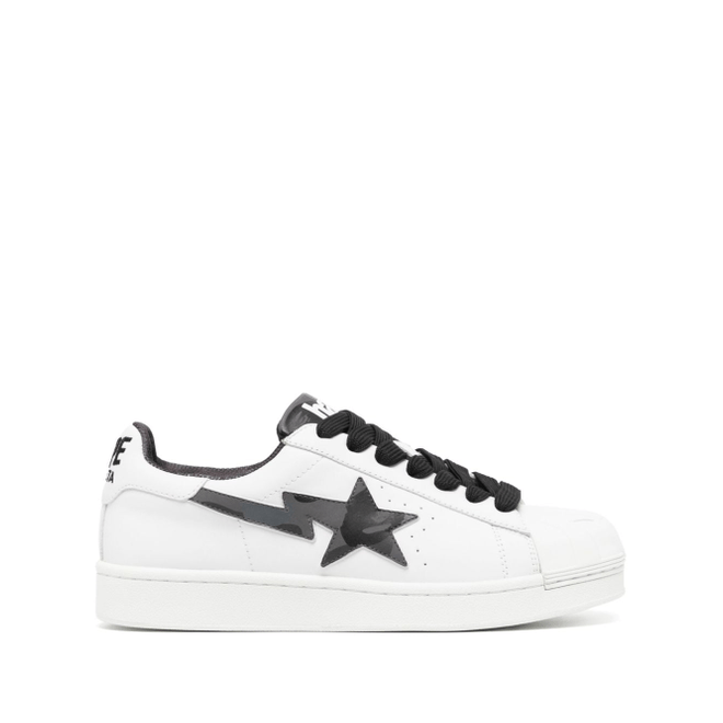 A BATHING APE® Skull STA star-patch