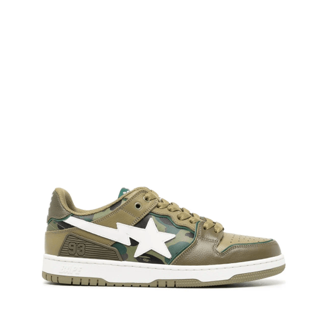 A BATHING APE® BAPE Sk8 Sta #2 lace-up 0ZXSHM191026KKHZ