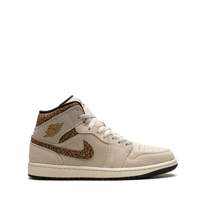 Air Jordan 1 Mid "Brown Elephant" DZ4129