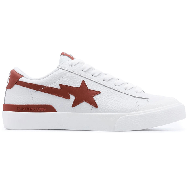 A Bathing Ape Mad Sta White Red 1J20-191-012-RED / 001FWJ201012I-RED