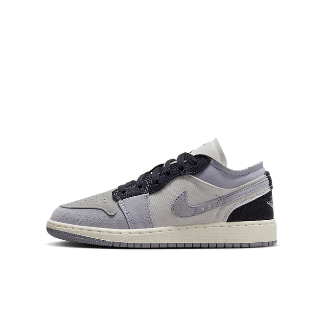 Air Jordan 1 Low SE Craft Tech Grey Black (GS) FD9088-002