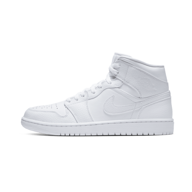 Air Jordan 1 Mid Triple White 2.0 (2020) 554723 130