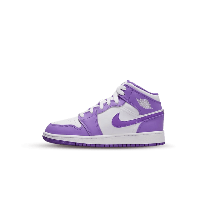 Air Jordan 1 Mid GS  Purple Venom DQD8423-511