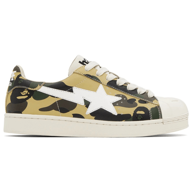 A Bathing Ape Skull Sta 1st Camo Yellow