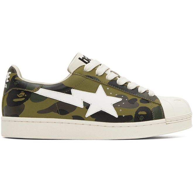 A Bathing Ape Skull Sta 1st Camo Green