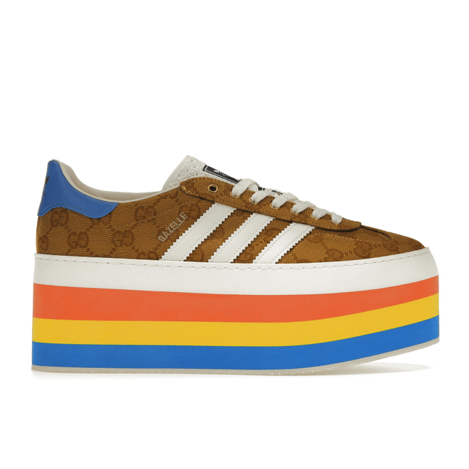 adidas x Gucci Gazelle Original GG Multicolor Platform (Women's) 707873_UWV20_7163