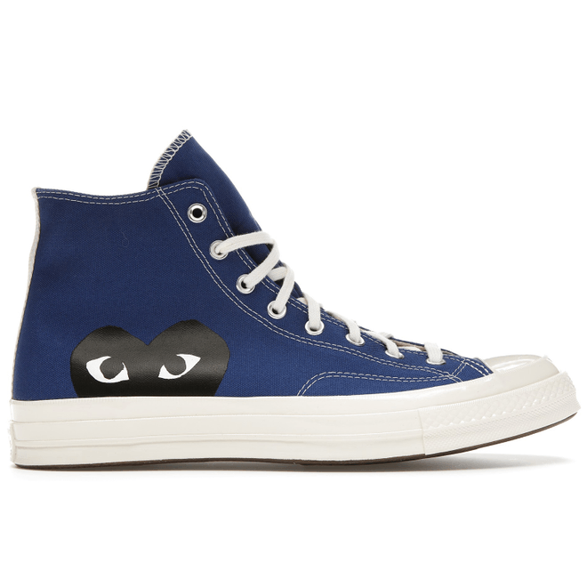 Converse Chuck Taylor All Star 70 Hi Comme des Garcons PLAY Blue Quartz