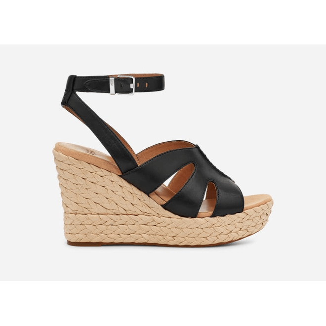 UGG Careena Wedge Sandal Women Black