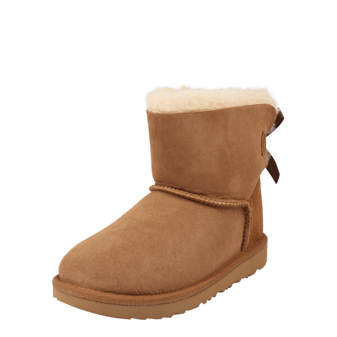 UGG Mini Bailey Bow II Boot Kids Brown 1017397K-CHE