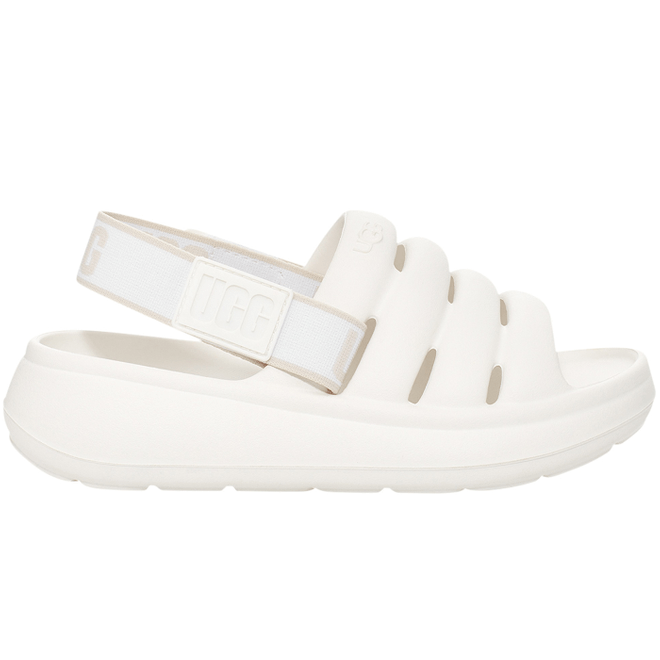 UGG Sport Yeah Slide Kids Bright White 1129050K-BRWH