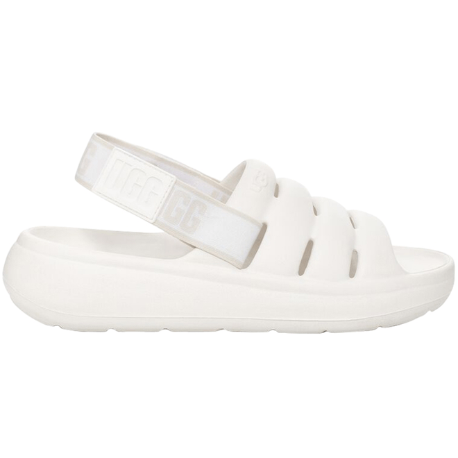 UGG Sport Yeah Slide Women Bright White 1126811-BRWH