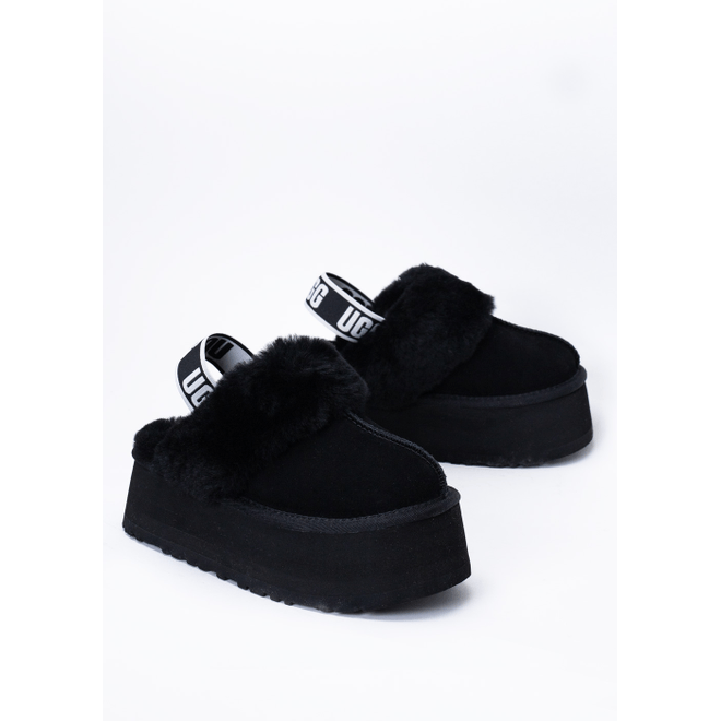 Damen Hausschuhe Schwarz UGG W FUNKETTE