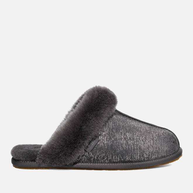 UGG Women's Scuffette II Matte Marble Sheepskin Slippers 1151731-DGRY