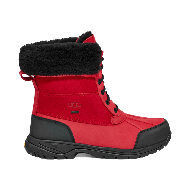 UGG Butte Samba Red Black