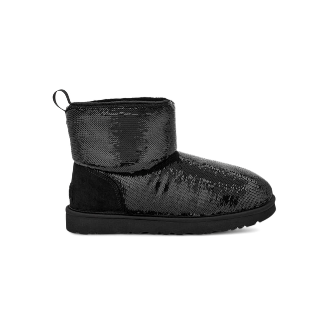 UGG Classic Mini Boot Mirror Ball Black (Women's) 1151291-BLK