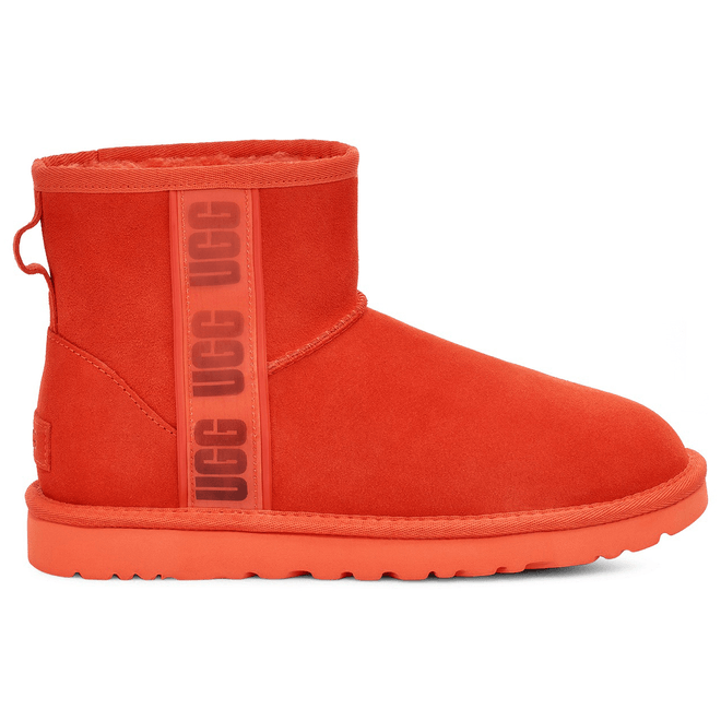 UGG Classic Mini II Boot Side Logo Hazard Orange (Women's)