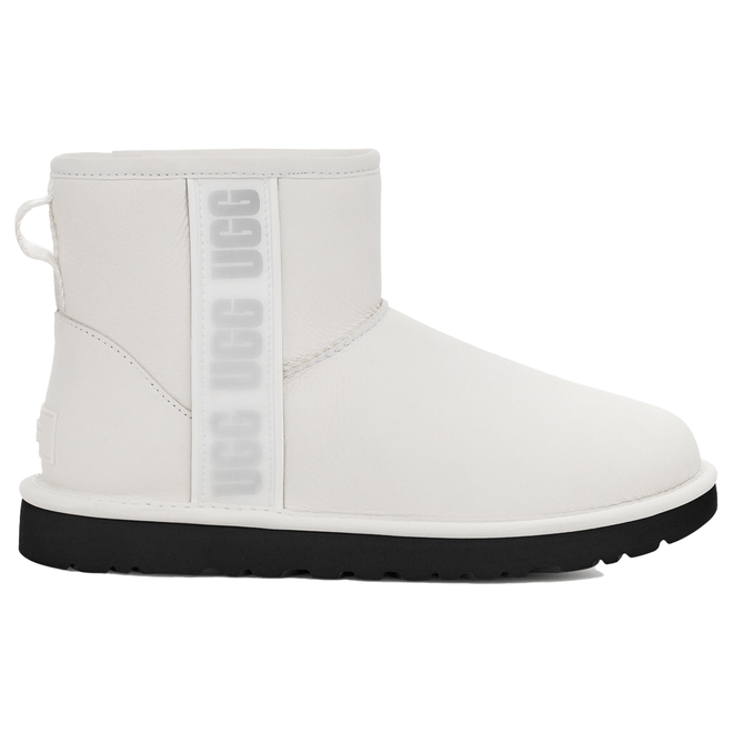 UGG Classic Mini Side Logo Boot Ultra Matte White (Women's) 1133490-UMWH